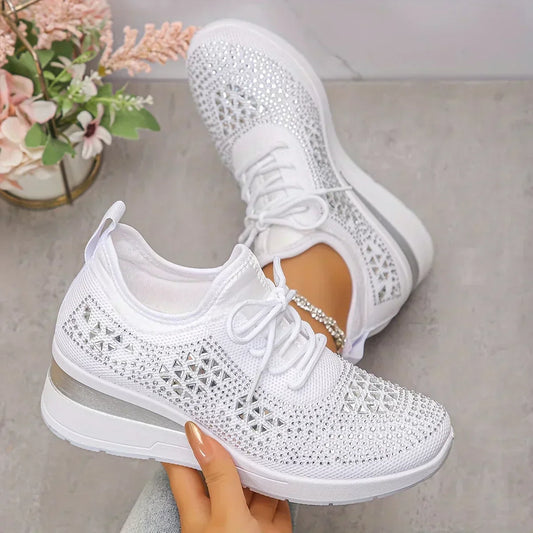 Unterstützende Sneaker mit Glitzer-Details für Damen | Bonnie