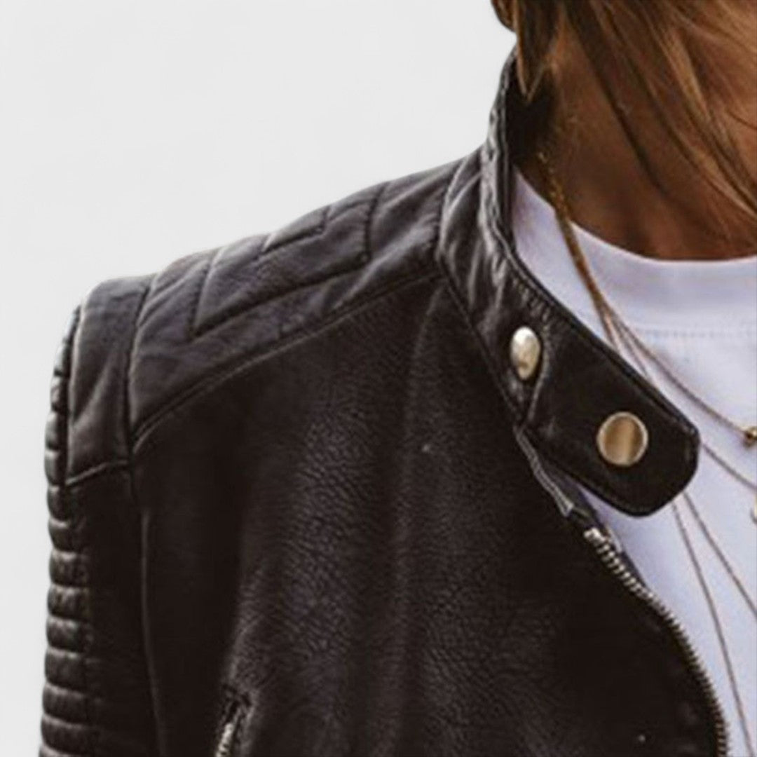 Klassische Hochwertige Jacke mit eleganter Linienführung für Damen | Belen -2