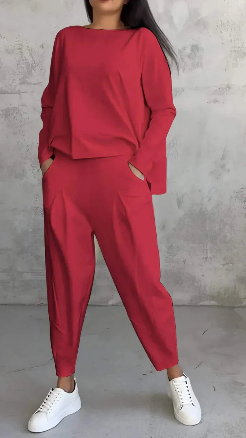 Modernes Edles Set mit eleganter Linienführung für Damen | Elegante -3