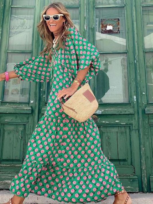 Boho-Maxikleid für Damen | Luna