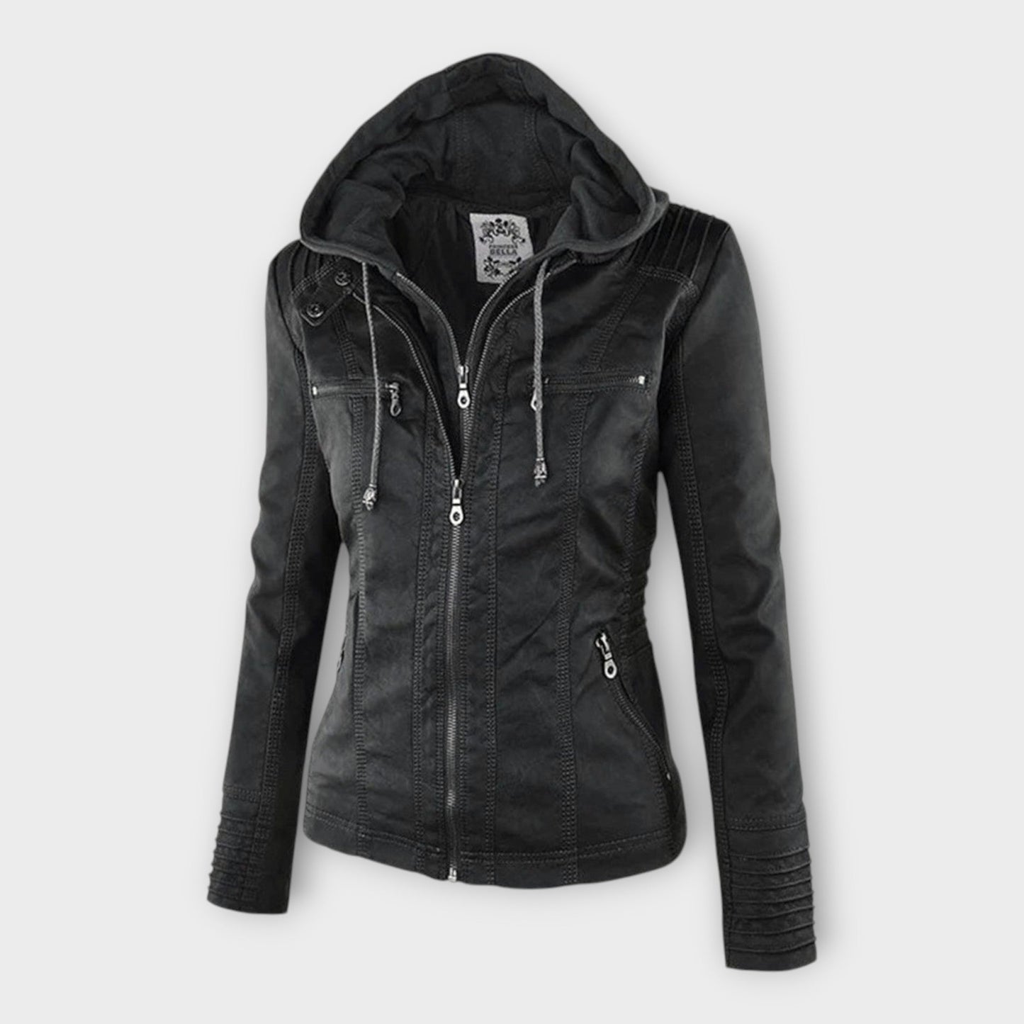 Stilvolle Hochwertige Jacke mit Kapuze für Damen | Liora -2