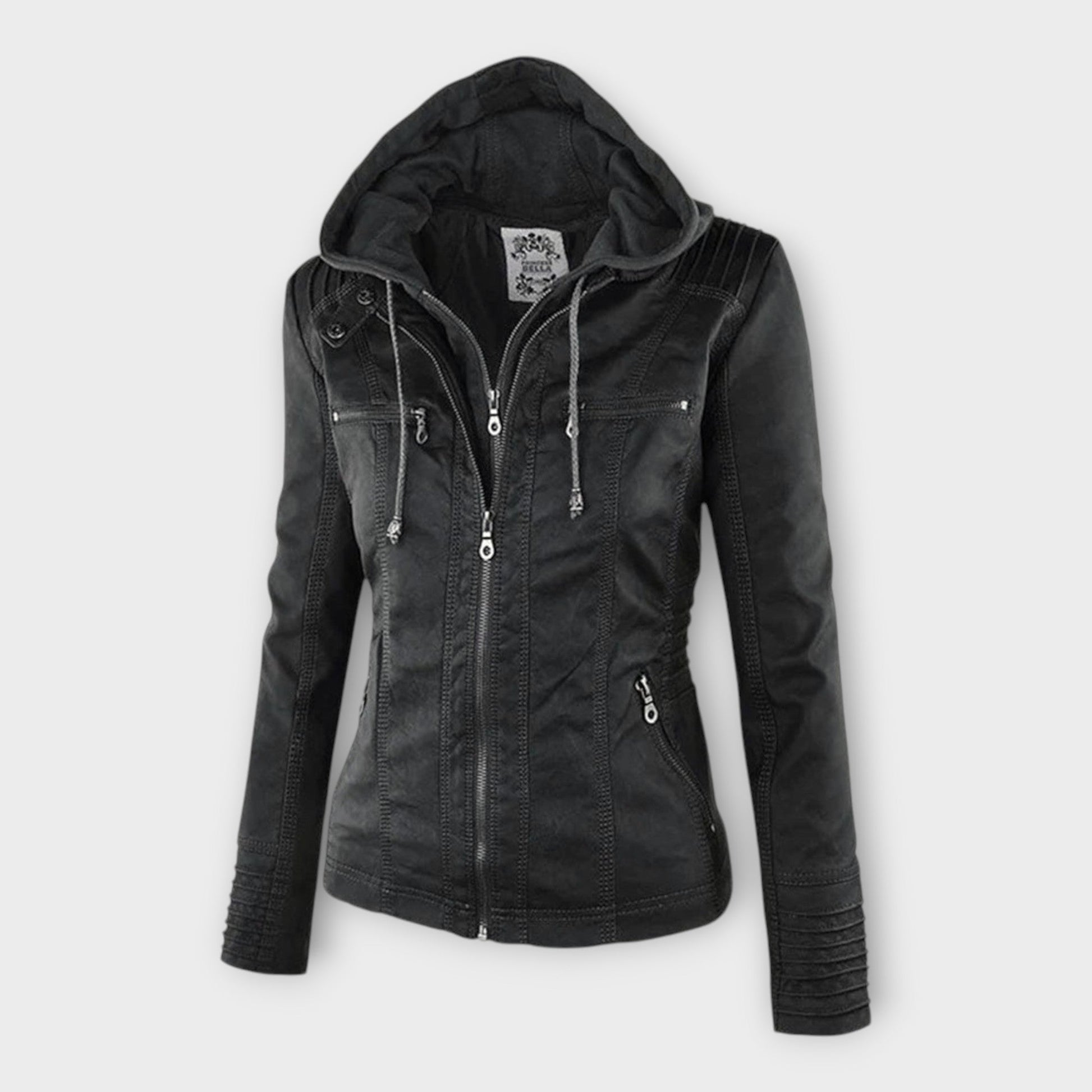 Stilvolle Hochwertige Jacke mit Kapuze für Damen | Liora -2