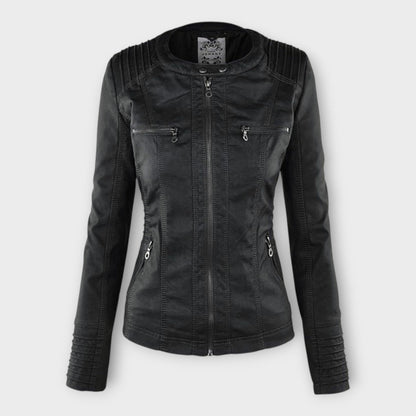 Stilvolle Hochwertige Jacke mit Kapuze für Damen | Liora -3