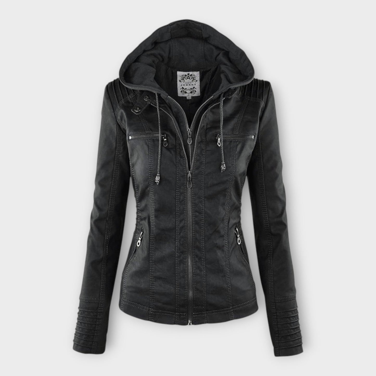 Stilvolle Hochwertige Jacke mit Kapuze für Damen | Liora -1
