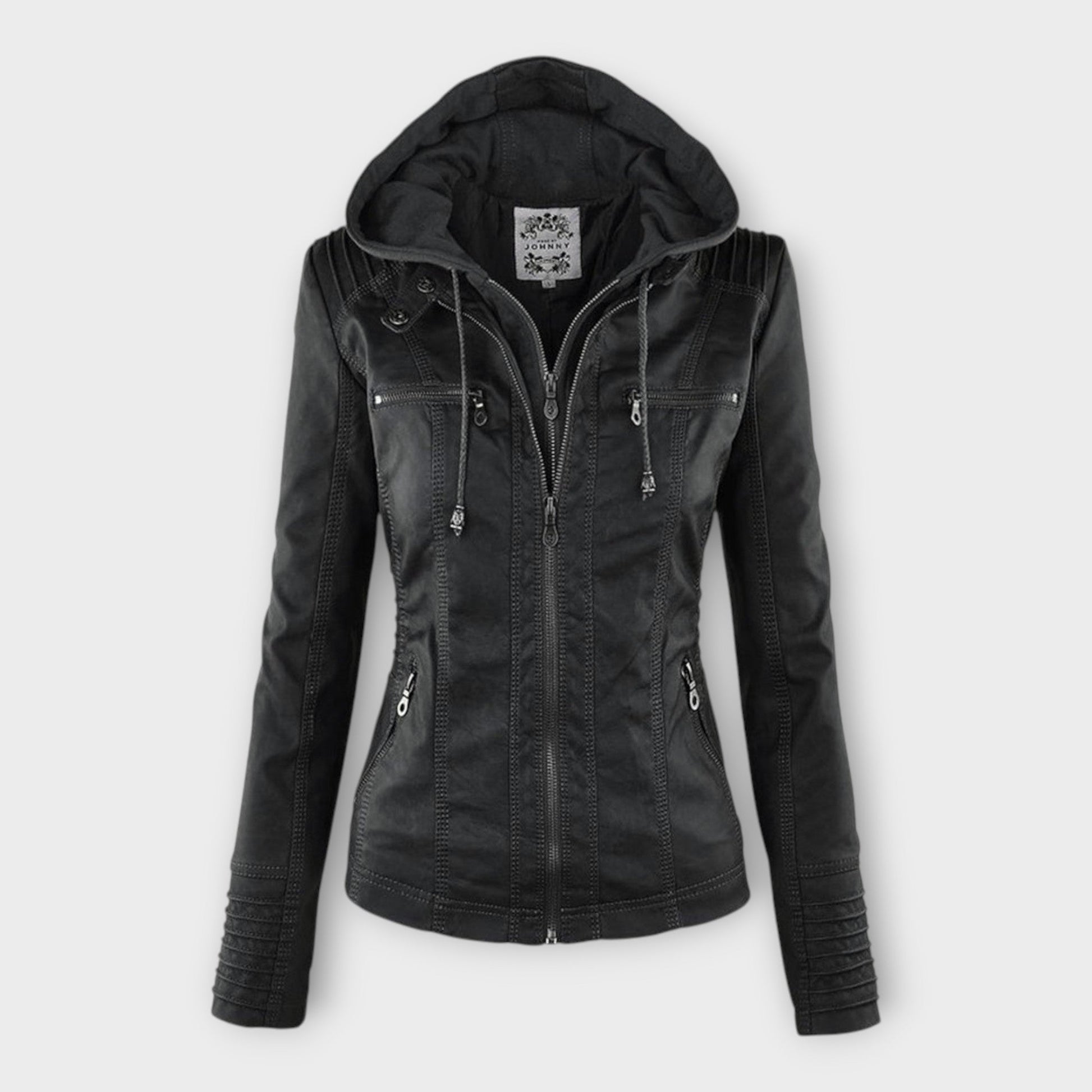 Stilvolle Hochwertige Jacke mit Kapuze für Damen | Liora -1
