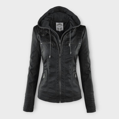 Stilvolle Hochwertige Jacke mit Kapuze für Damen | Liora -1