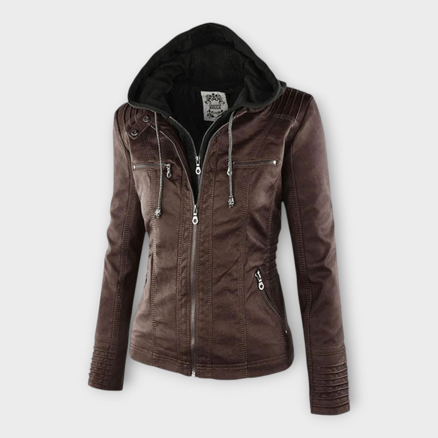 Stilvolle Hochwertige Jacke mit Kapuze für Damen | Liora -6