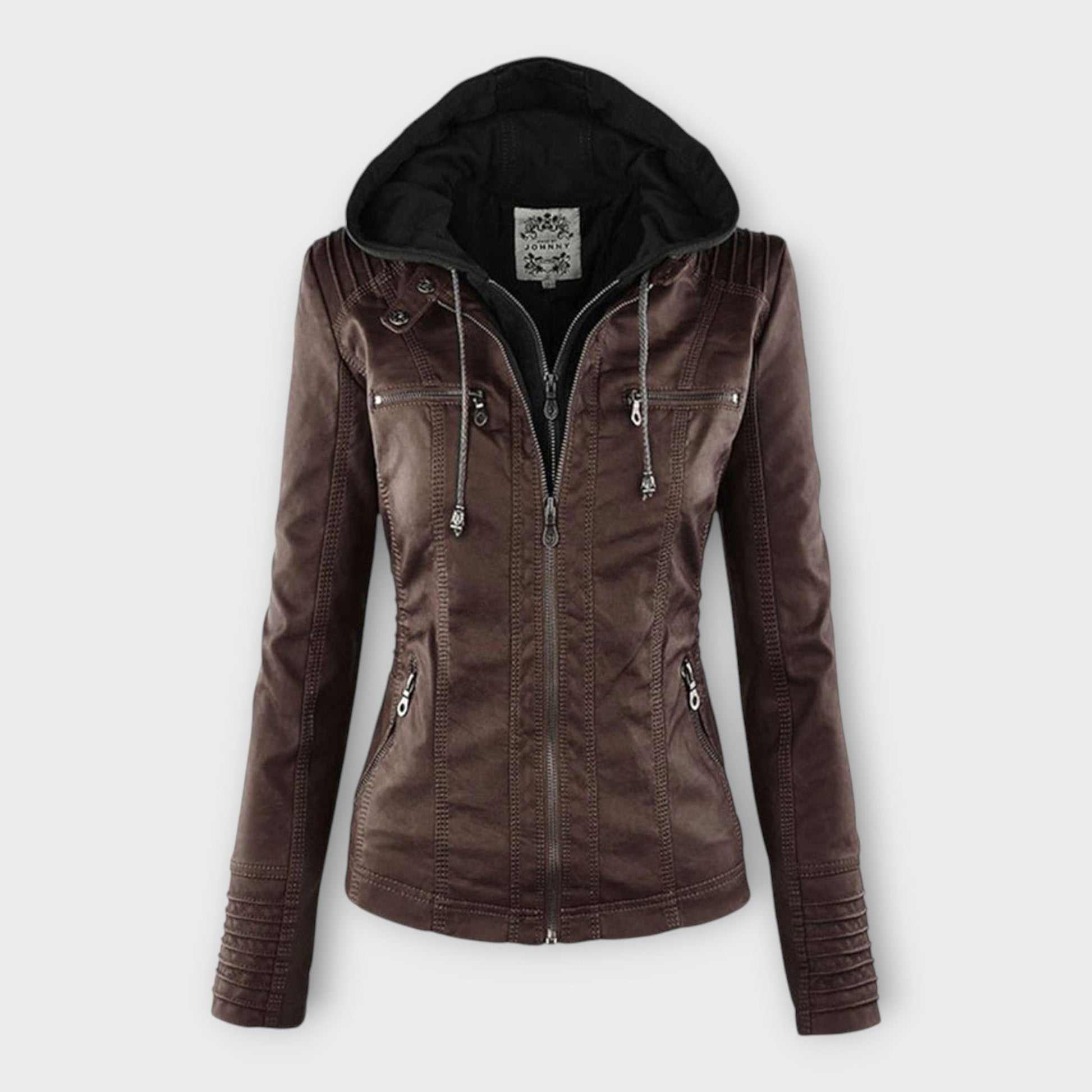Stilvolle Hochwertige Jacke mit Kapuze für Damen | Liora -5