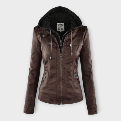 Stilvolle Hochwertige Jacke mit Kapuze für Damen | Liora -5