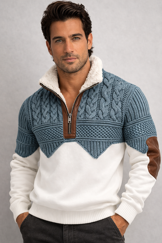 Modern Casual Sweater with Distinctive Texture | Havros