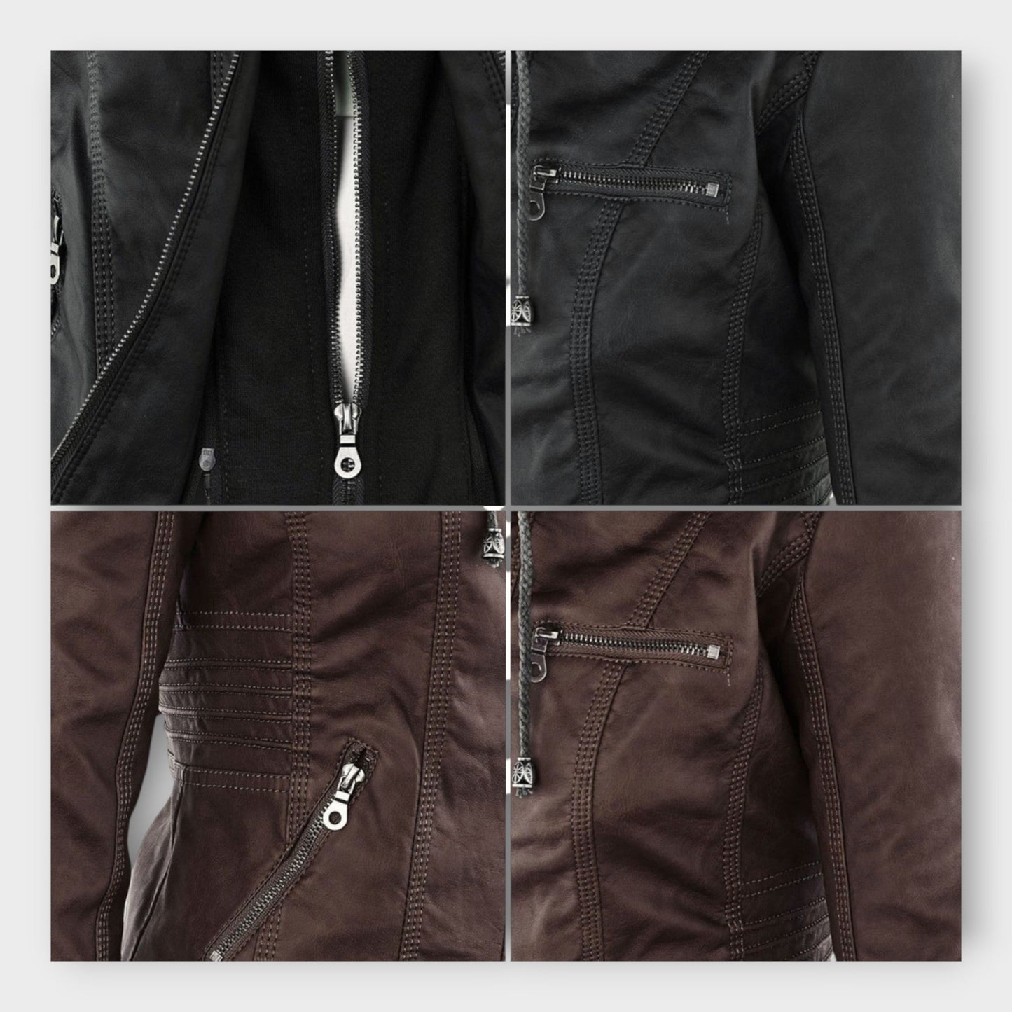 Stilvolle Hochwertige Jacke mit Kapuze für Damen | Liora -9