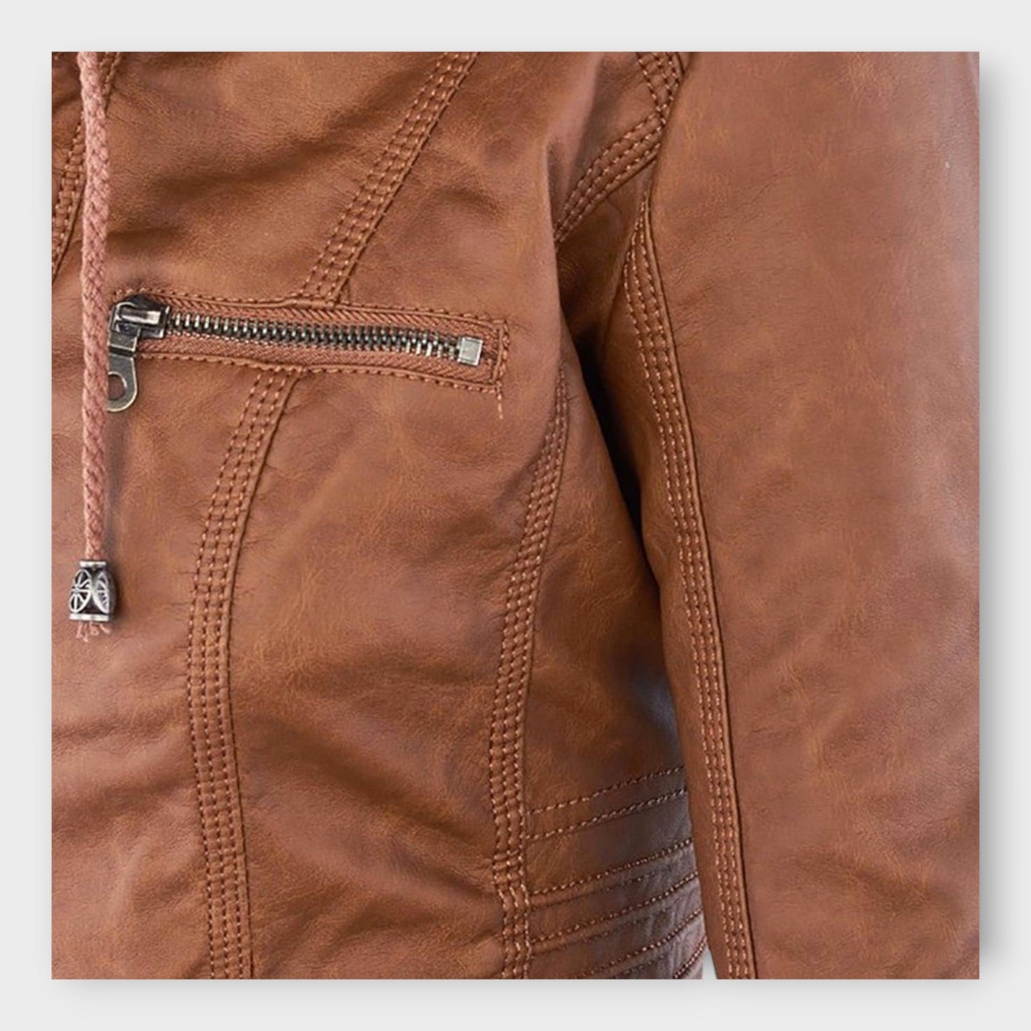 Stilvolle Hochwertige Jacke mit Kapuze für Damen | Liora -8