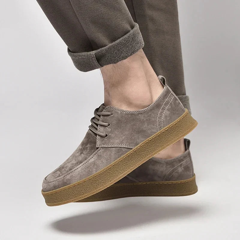 Eleganter Hochwertiger Sneaker mit Veloursleder für Herren | Eloy -4