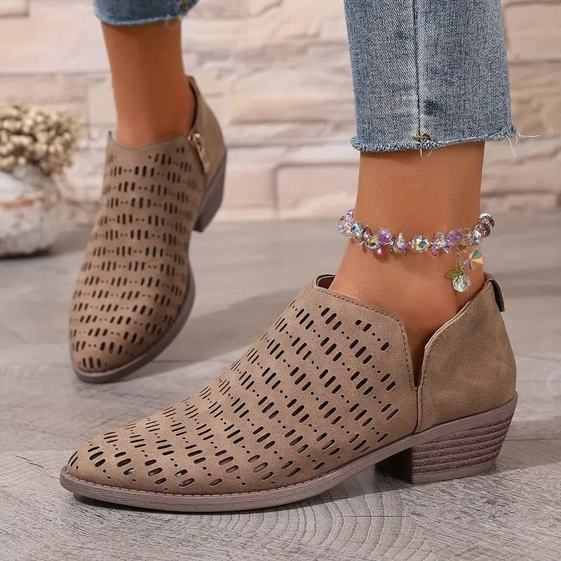 Klassische Hochwertige Stiefeletten mit eleganter Linienführung für Damen | Botines Barbara -2