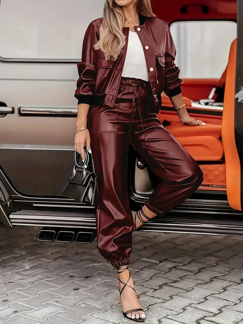 Moderne Premium Jacke mit taillierter Passform für Damen | Estela -2