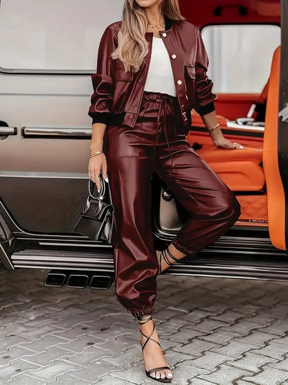 Moderne Premium Jacke mit taillierter Passform für Damen | Estela -2