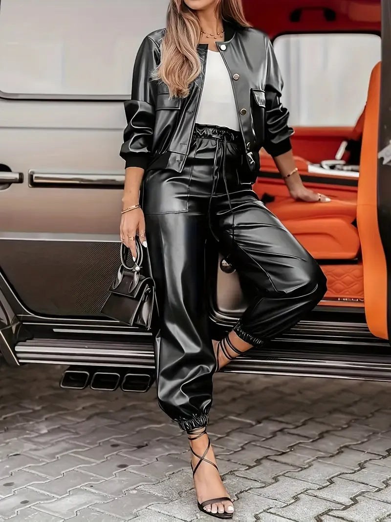 Moderne Premium Jacke mit taillierter Passform für Damen | Estela -6