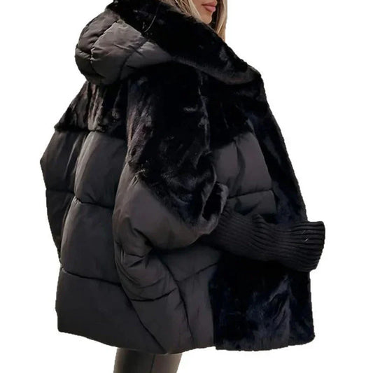 Stilvolle Hochwertige Steppjacke mit Kapuze für Damen | Marcelina -1