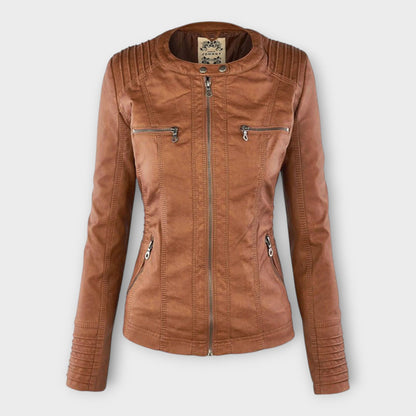 Stilvolle Hochwertige Jacke mit Kapuze für Damen | Liora -11