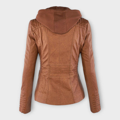 Stilvolle Hochwertige Jacke mit Kapuze für Damen | Liora -12