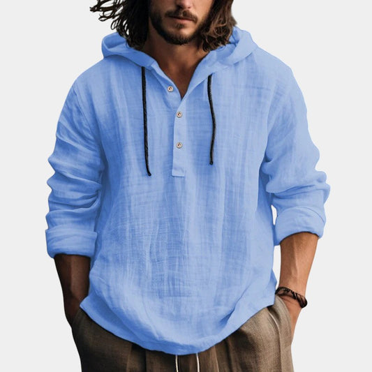 Bequemes Premium Sweatshirt mit Kapuze für Herren | Sudadera Len -1