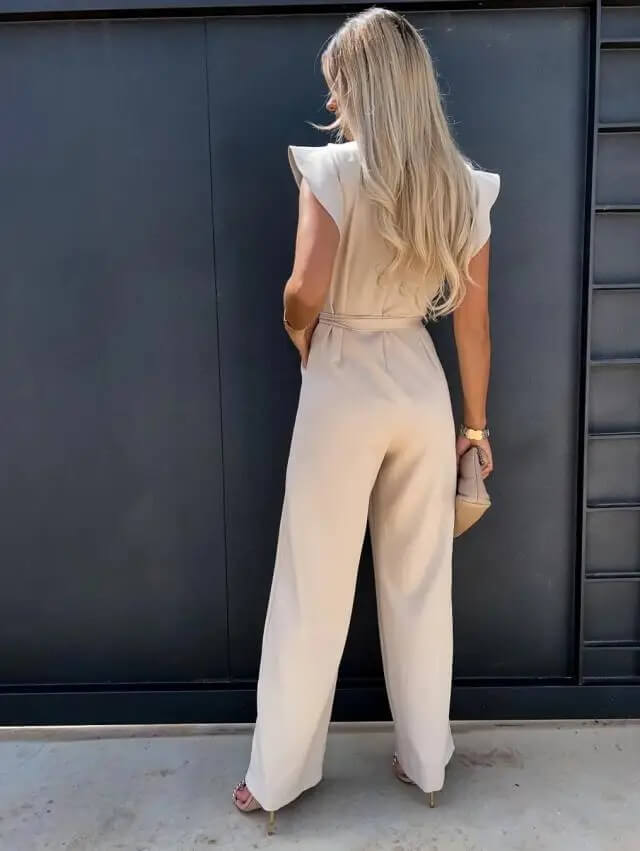 Bequeme Hochwertige Hose mit eleganter Linienführung für Damen | Leanor -2