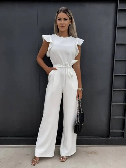Bequeme Hochwertige Hose mit eleganter Linienführung für Damen | Leanor -4