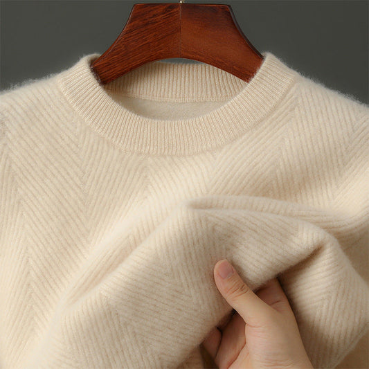Eleganter Struktur Pullover für Herren | Rowen