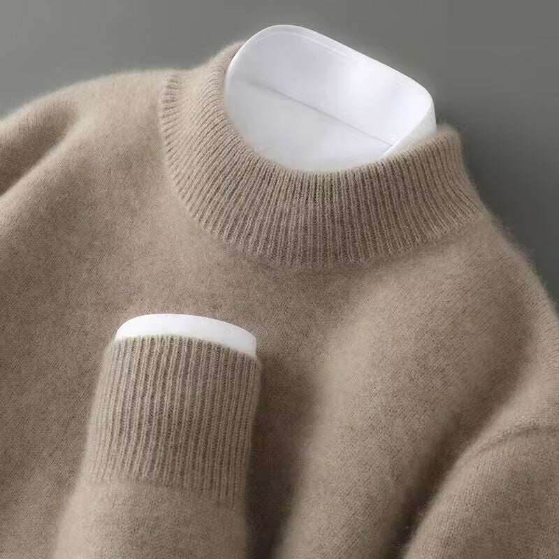 Moderner Feiner Pullover mit eleganter Linienführung für Herren | Lorenzo -3
