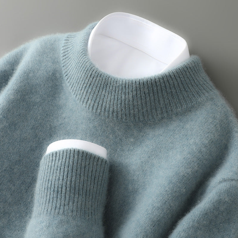 Moderner Feiner Pullover mit eleganter Linienführung für Herren | Lorenzo -5