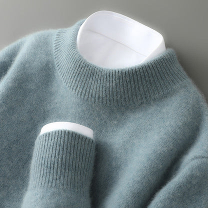 Moderner Feiner Pullover mit eleganter Linienführung für Herren | Lorenzo -5