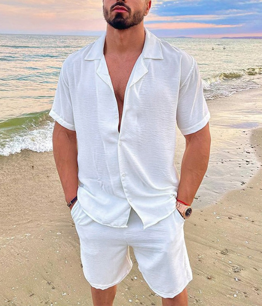 Sommerliches Kurzarm-Set für Herren | Eden