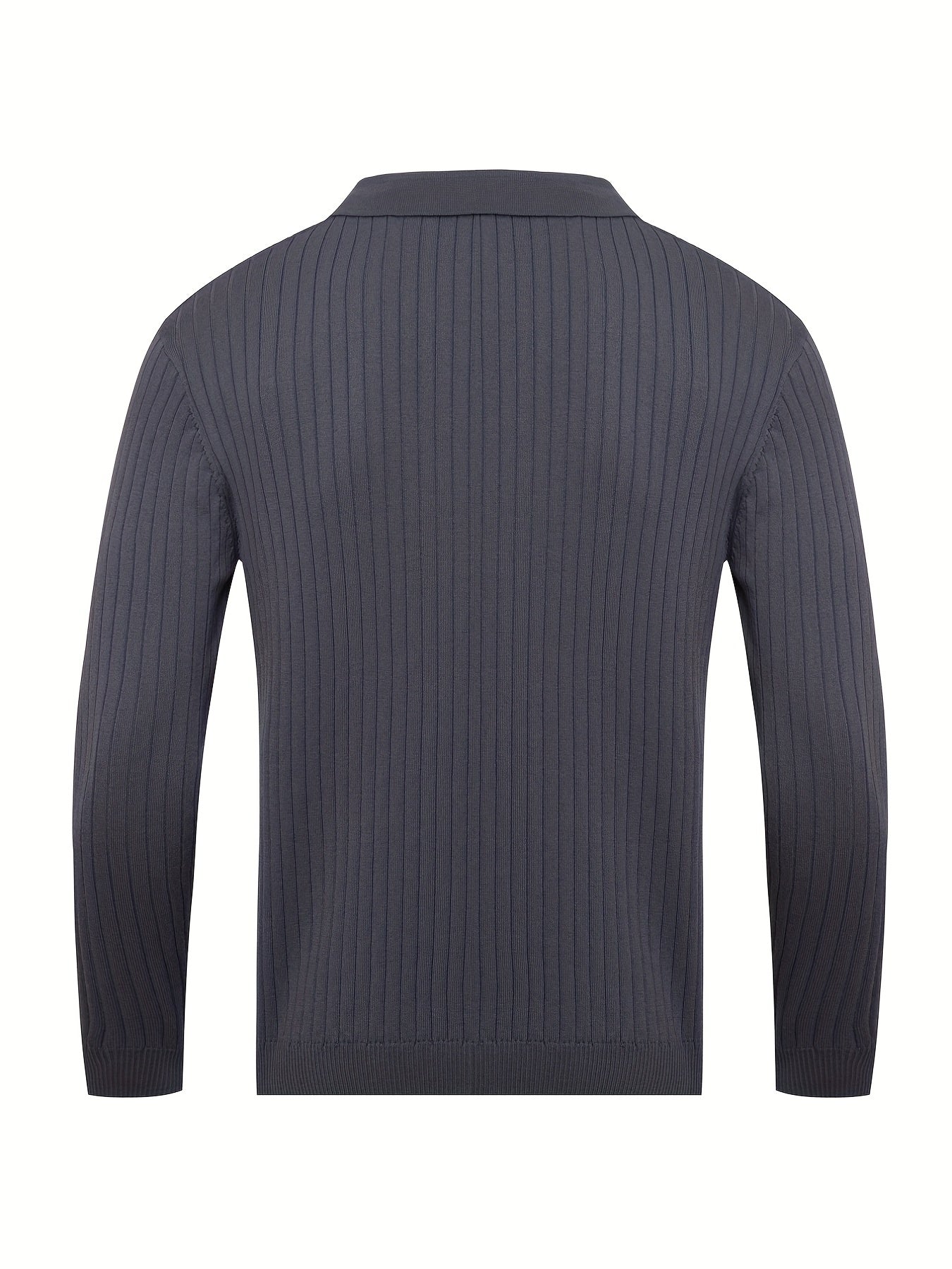 Classic V-neck knit everyday jumper for men | Callum -7