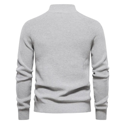 Men's elegant zip-up sweater | Tavian