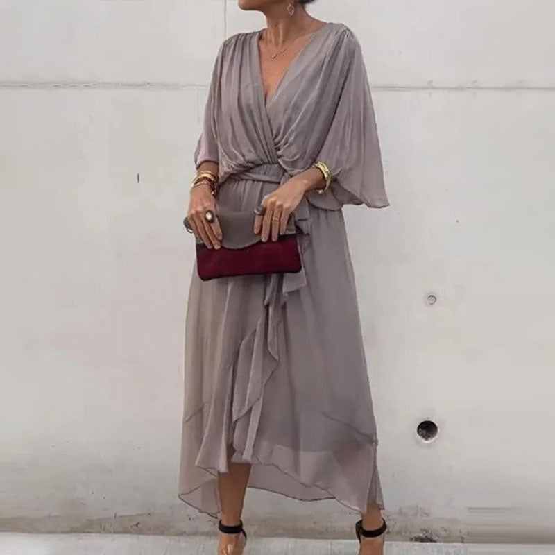 Elegantes Edles Sommerkleid mit Maxi-Länge für Damen | Randy -7