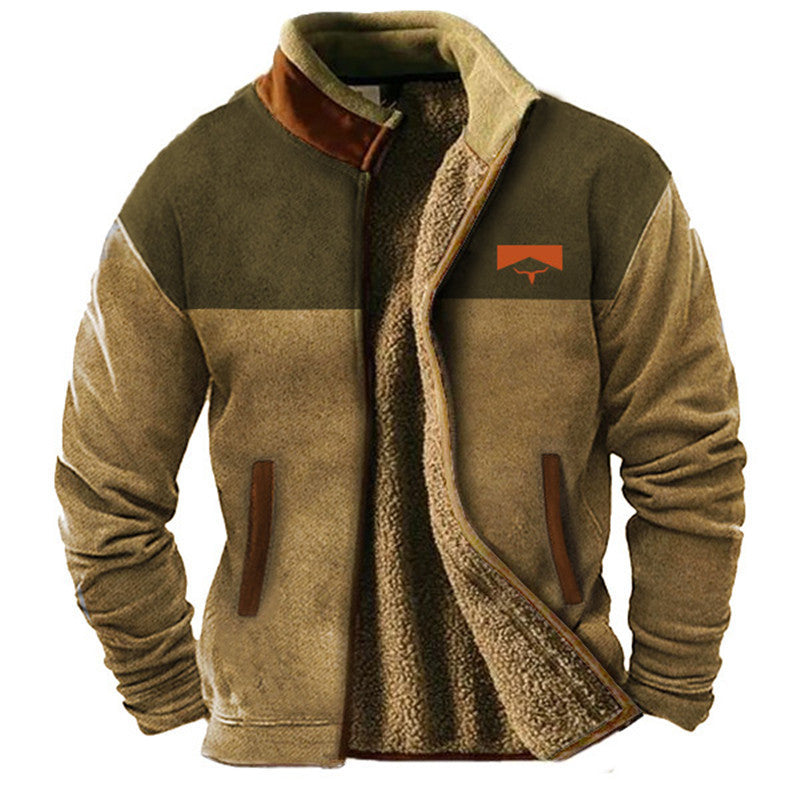 Moderne Edle Jacke mit Print für Herren | Cálida -7