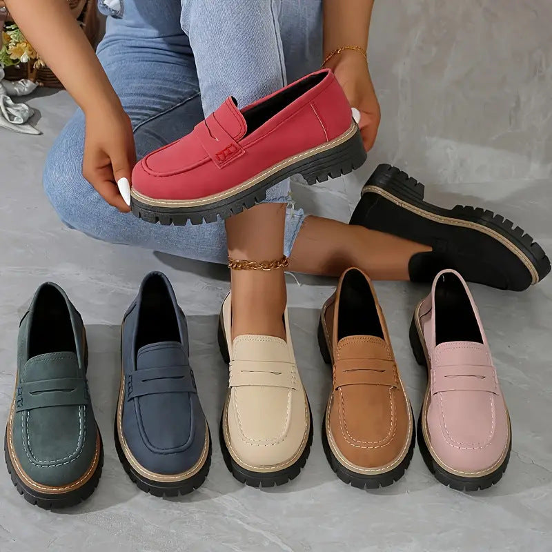 Klassische Slip-On Loafers für Damen | Nivara