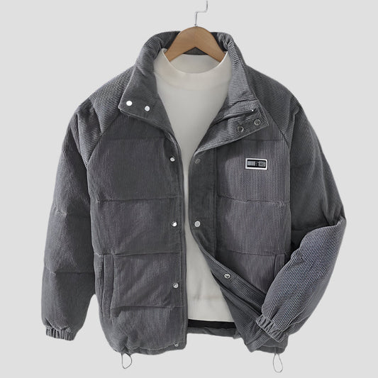 Elegante Premium Cordjacke mit eleganter Linienführung für Herren | Moderna -1