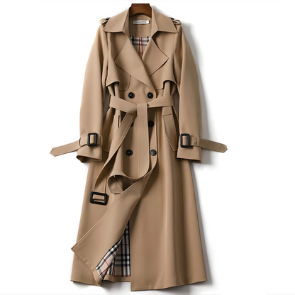 Eleganter Trenchcoat mit Gürtel für Damen | Evelina