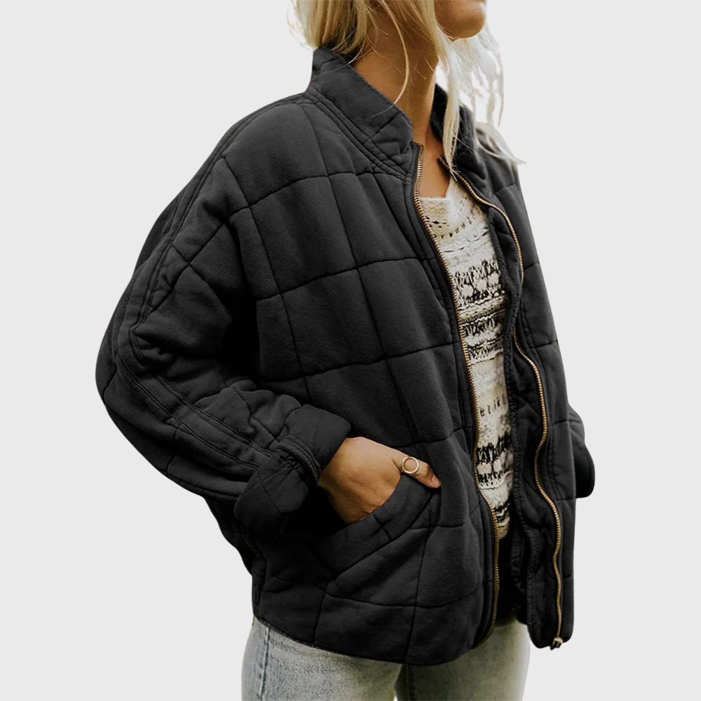 Bequeme Premium Steppjacke mit lockerer Passform für Damen | Elegante -2
