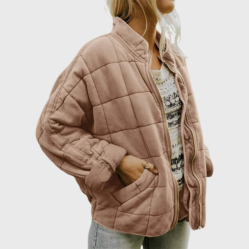 Bequeme Premium Steppjacke mit lockerer Passform für Damen | Elegante -4