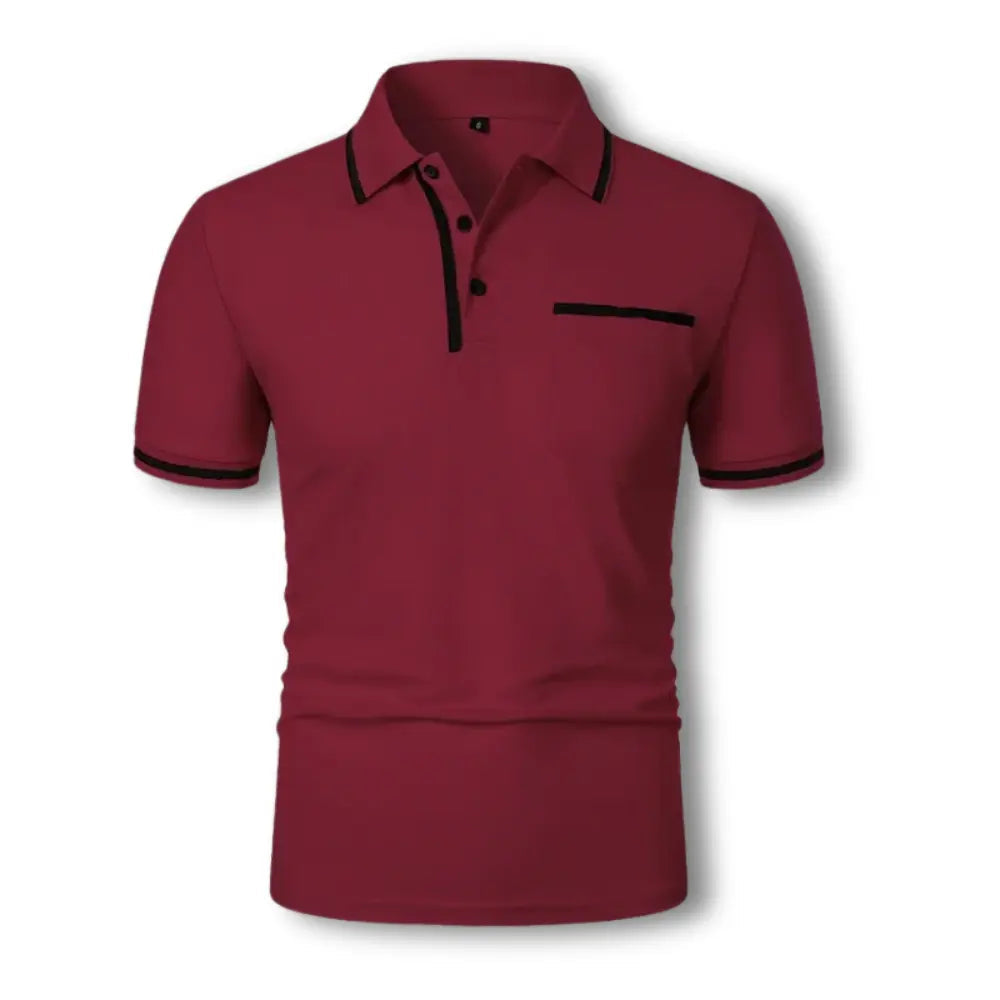 Bequemes Premium Polo Shirt mit figurbetonter Passform für Herren | Endymion -8