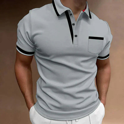 Bequemes Premium Polo Shirt mit figurbetonter Passform für Herren | Endymion -1