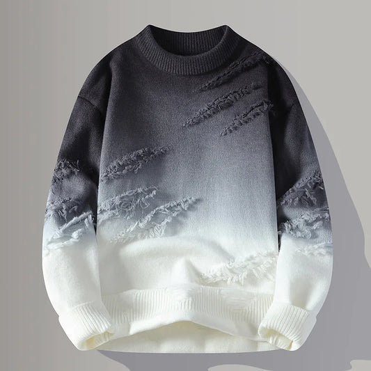 Modern Gradient Sweater for Men | Kael