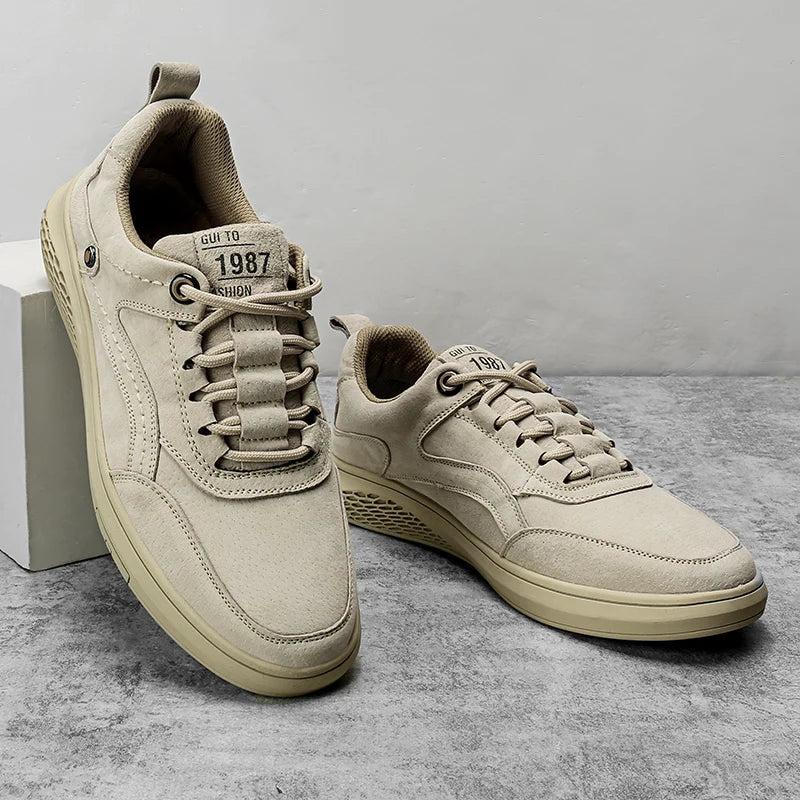 Men's Modern Lace-Up Sneakers | Leon