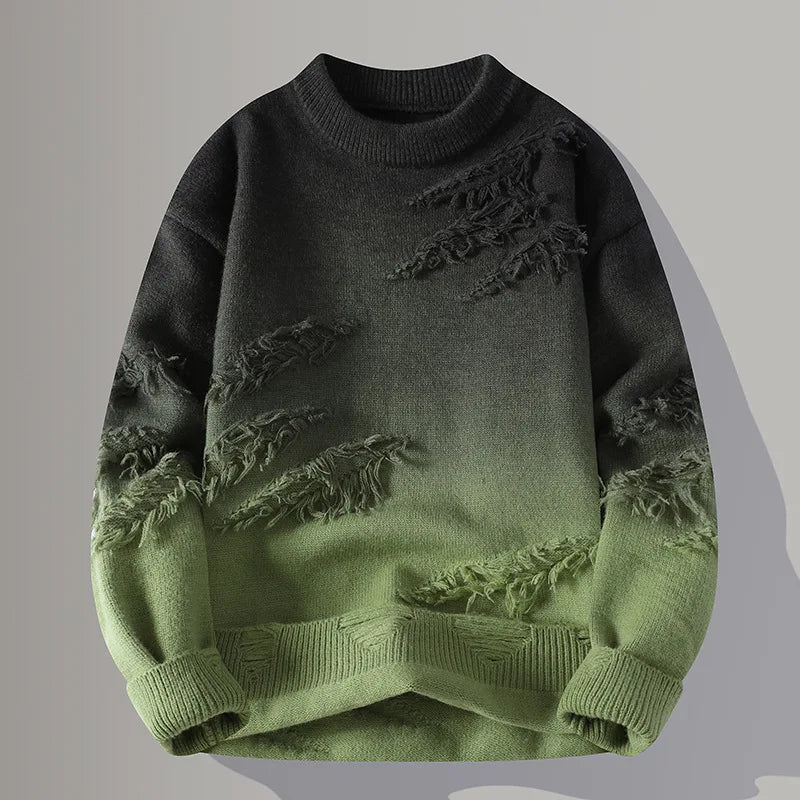Modern Gradient Sweater for Men | Kael