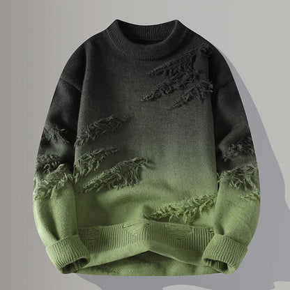 Modern Gradient Sweater for Men | Kael