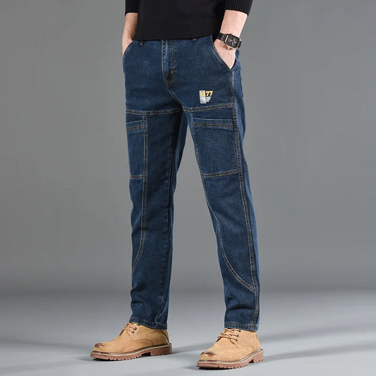 Men's Straight-Leg Utility Jeans | Baxter