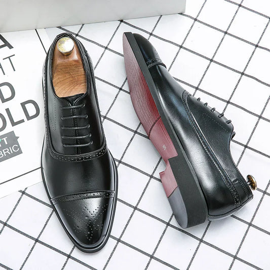Klassische Oxford Brogues Cap Toe für Frauen | Armond -1