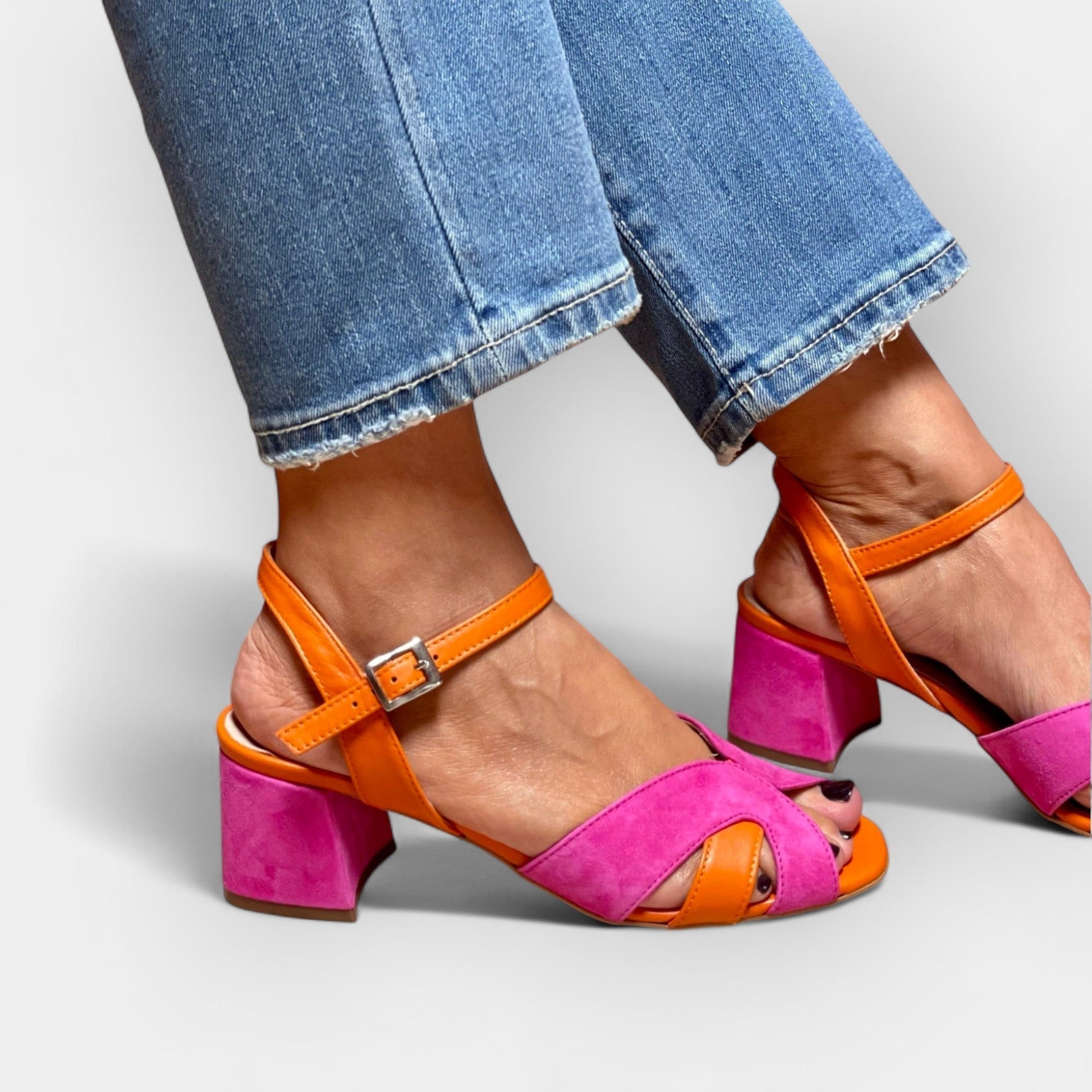 Moderne Raffinierte Sandalen mit Absatz für Damen | Valeria -3